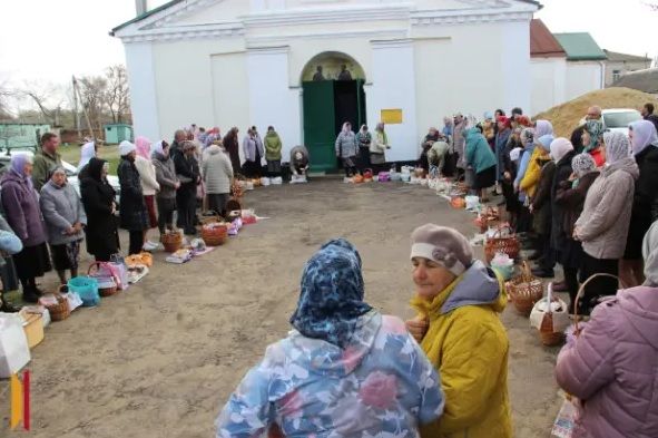 Освящение пасхальной трапезы