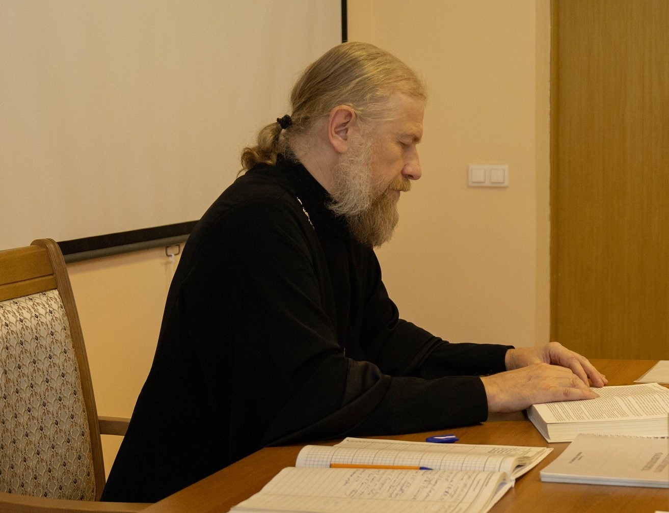 Митрополит Воронежский и Лискинский Леонтий принял зачет у студентов Воронежской духовной семинарии