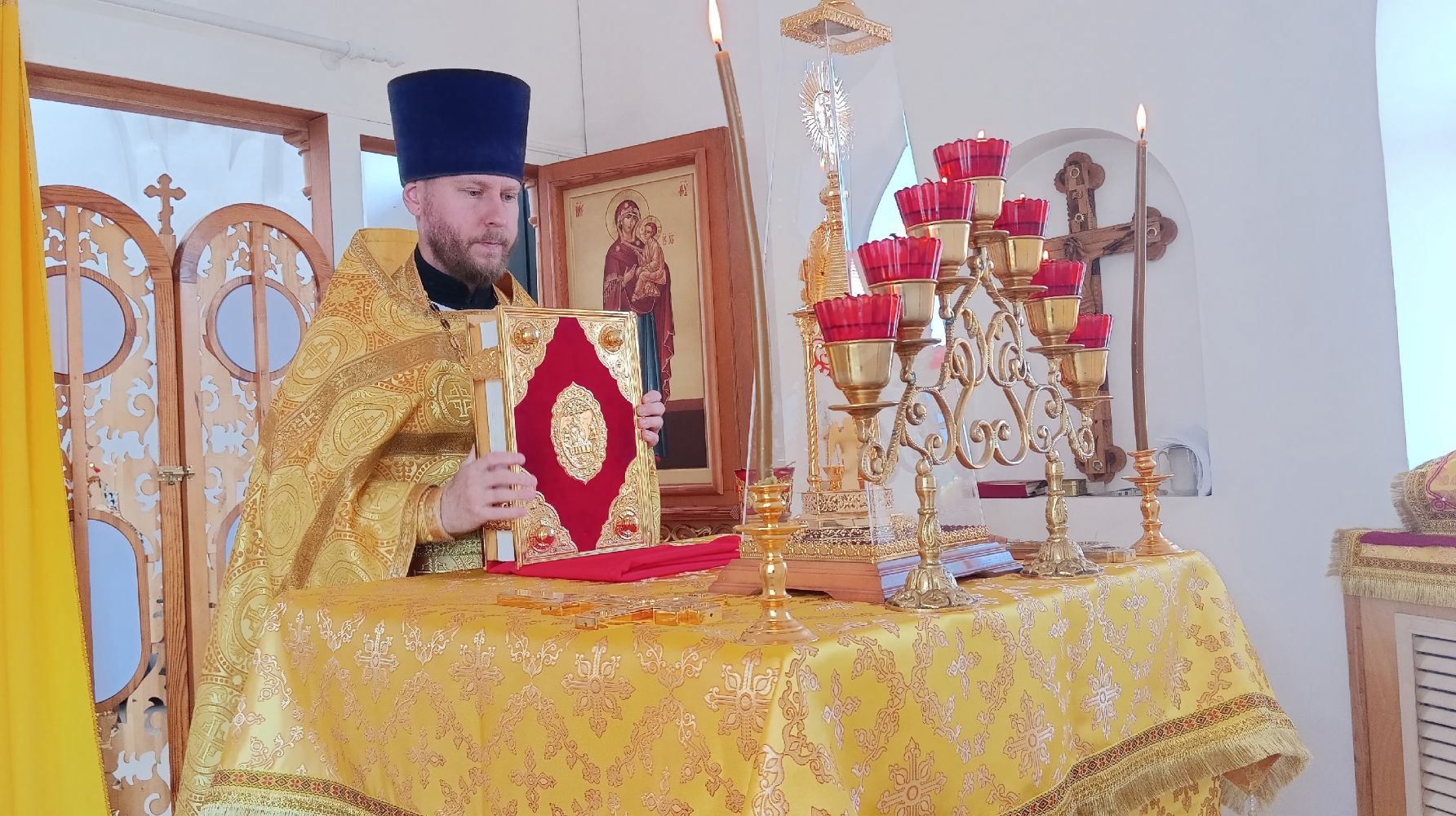 В с. Красноселовка почтили память св. первомученика Архидиакона Стефана.