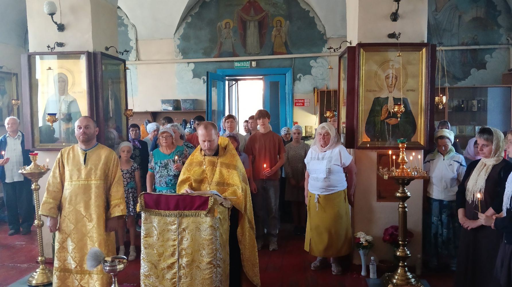 Молебен перед началом нового учебного года