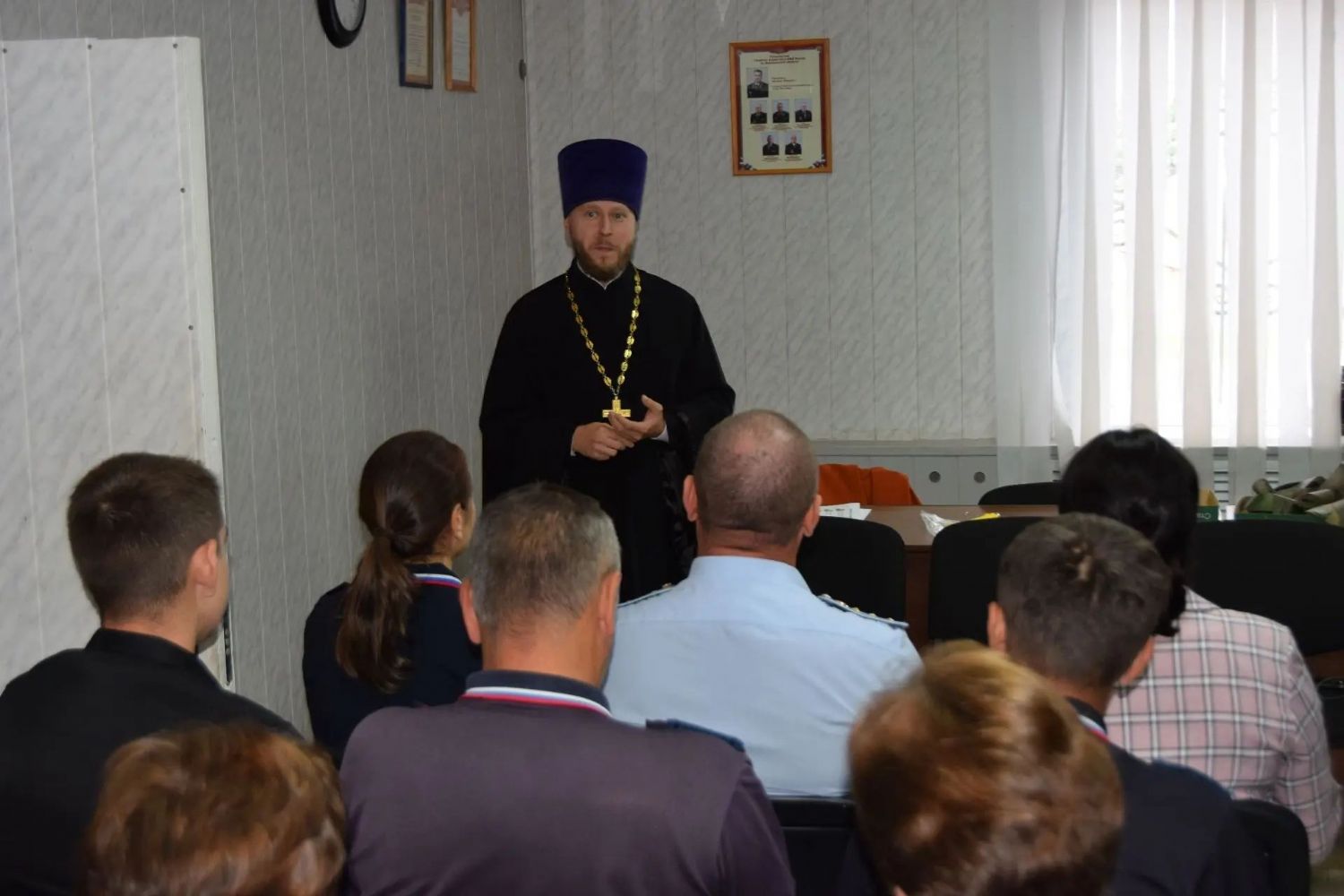 Встреча с сотрудниками МВД ко Дню трезвости